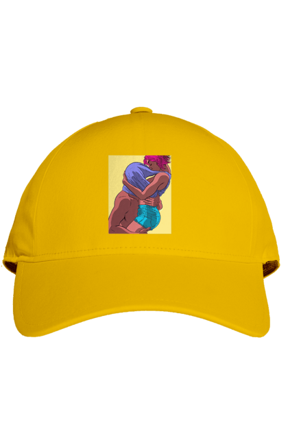 Кепка з принтом "Чоловік Під Майкою У Дівчата". Пристрасть, сиськи. 2070702