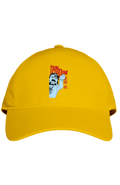 Кепка з принтом "Дандадан Момо Аясе". Dandadan, momo ayase, okarun, аніме, аясе, дандадан, манга, момо, момо аясе. 2070702