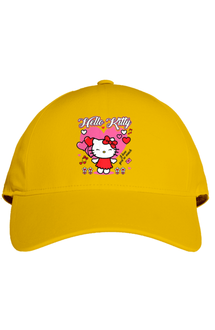 Cap with prints Hello Kitty. Brand, cat, character, hello kitty, kitten. 2070702