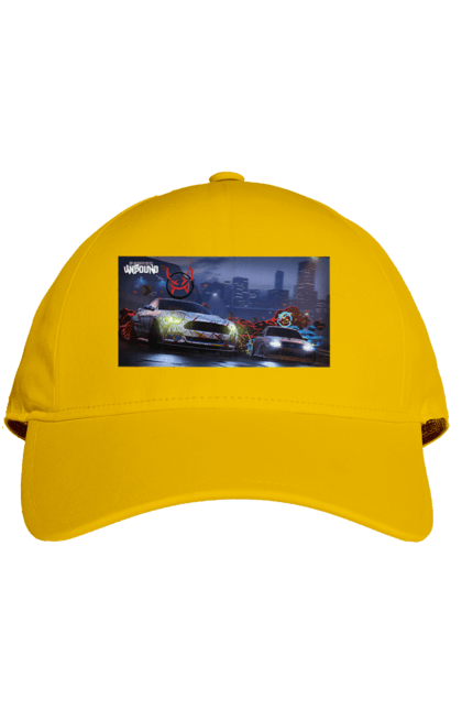 Cap with prints Need for Speed Unbound. Heat, need, need for speed, nfs, speed, unbound. 2070702