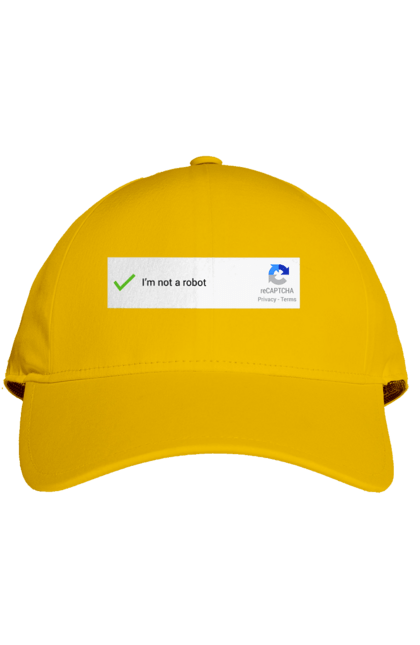Кепка з принтом "Я не робот". Angular, c, css, html, it, javascript, jquery, php, python, react, svelt, vue, айтишник, айті, гумор, код, кодувати, прогер, програміст, програмісти, ти ж, ти ж програміст, тиж програміст. 2070702