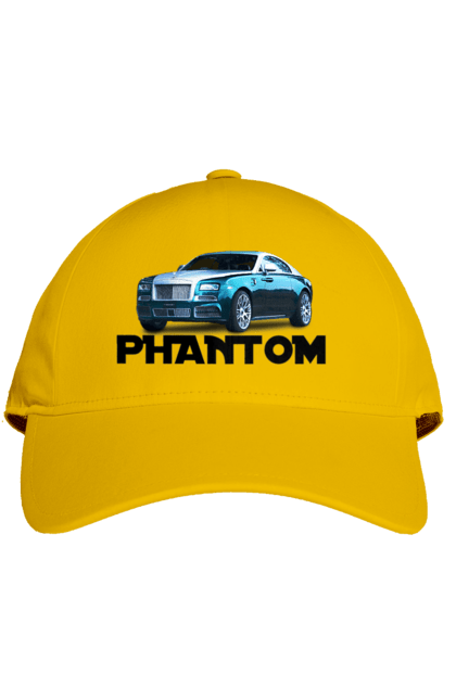 Кепка з принтом "Ролс ройс". Авто, автомобіль, люкс клас, ролс ройс, седан, фантом. 2070702
