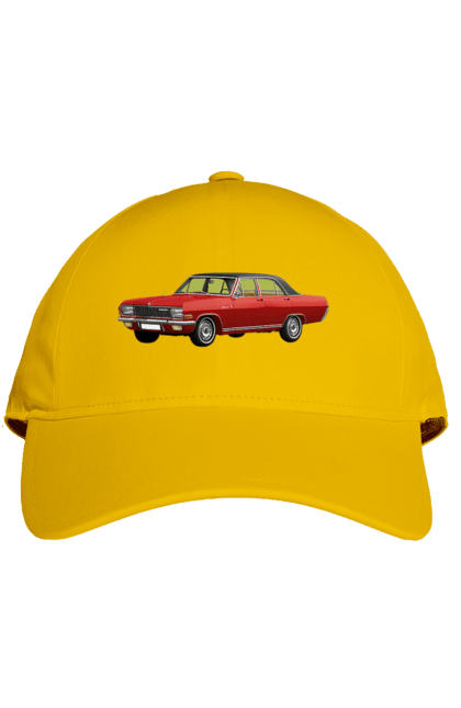 Кепка з принтом "Авто.3". Авто, професійне фото, старе авто, фото, червона гамма барв. 2070702