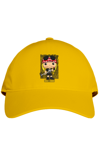 Cap with prints Guns N Roses. Guns n roses, hard rock, heavy metal, music, rock band. 2070702