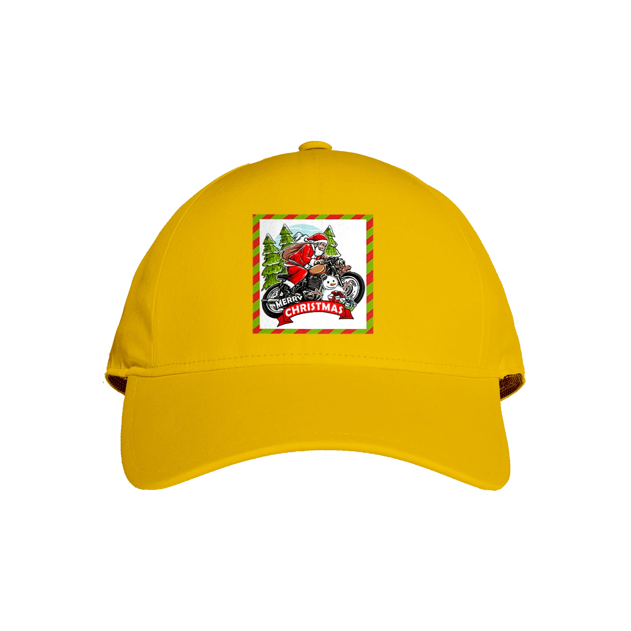 Santa on a motorcycle