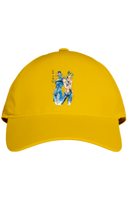 Cap with prints JOJO Jolyne Cujoh. Anime, jojo, jojo`s bizarre adventure, jojo’s bizarre adventure, jolyne cujoh, manga. 2070702