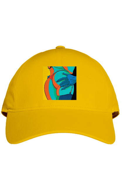 Кепка з принтом "Жіноча Попа В Чоловічих Руках". Гола, жопа, ляпас. 2070702