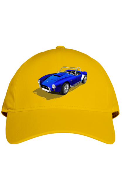 Кепка з принтом "Автомобіль". Авто, автомобиль, класика, старовинна машина, старовинний. 2070702