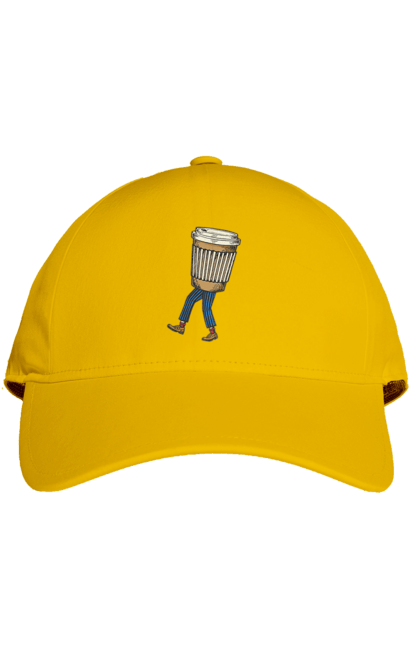 Кепка з принтом "Людина Кава". Кава. 2070702