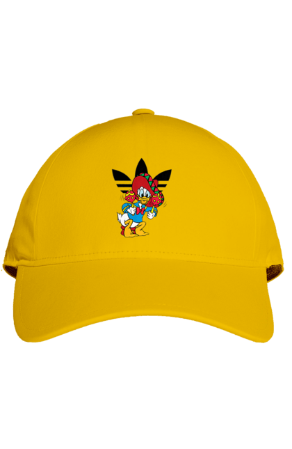 Cap with prints Adidas Donald Duck. Adidas, animated series, cartoon, daisy duck, donald duck. 2070702