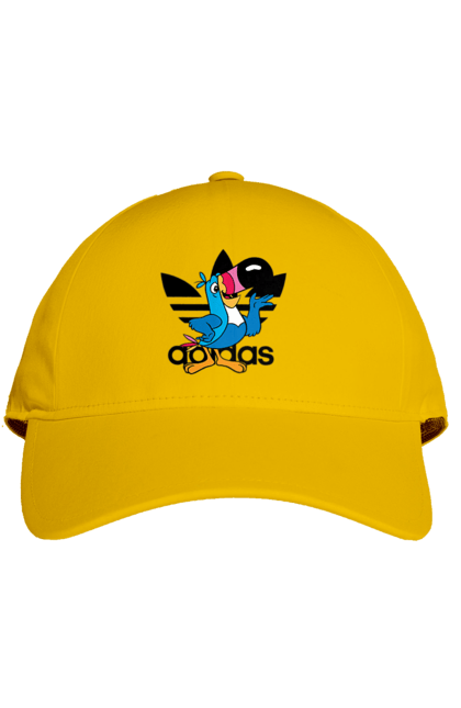 Кепка з принтом "Adidas Тукан Сем". Adidas, froot loops, toucan sam, адідас, маскот, тукан сем. 2070702