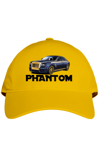Кепка з принтом "Ролс ройс". Авто, автомобіль, люкс клас, ролс ройс, седан, фантом. 2070702