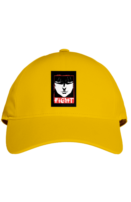 Cap with prints Hanma Baki. Anime, baki fighter, hanma baki, manga, martial arts, tv series. 2070702