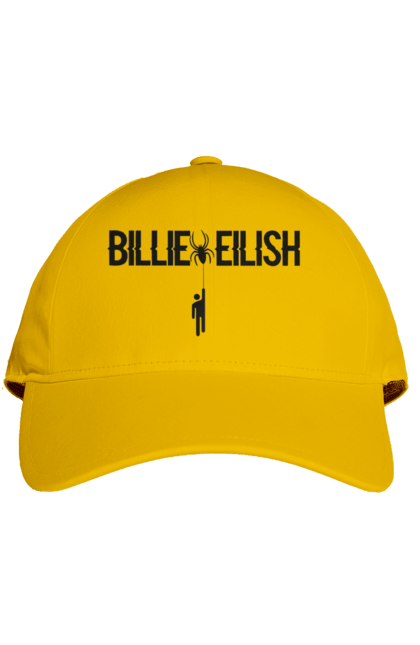 Кепка з принтом "Біллі Айліш". Біллі айліш, логотип біллі айліш, принт біллі айліш, співачка біллі айліш. 2070702