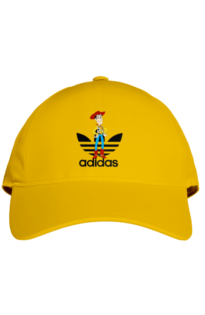 Кепка з принтом "Adidas Вуді". Adidas, toy story, woody, адідас, вуді, історія іграшок, мультфільм. 2070702