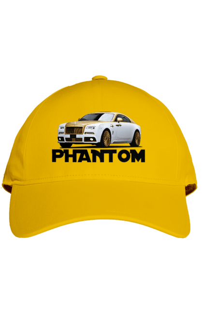 Кепка з принтом "Ролс ройс". Авто, автомобіль, люкс клас, ролс ройс, седан, фантом. 2070702