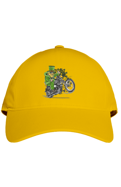 Cap with prints Patrick On A Motorcycle. Holiday, motorcycle, patrick. 2070702