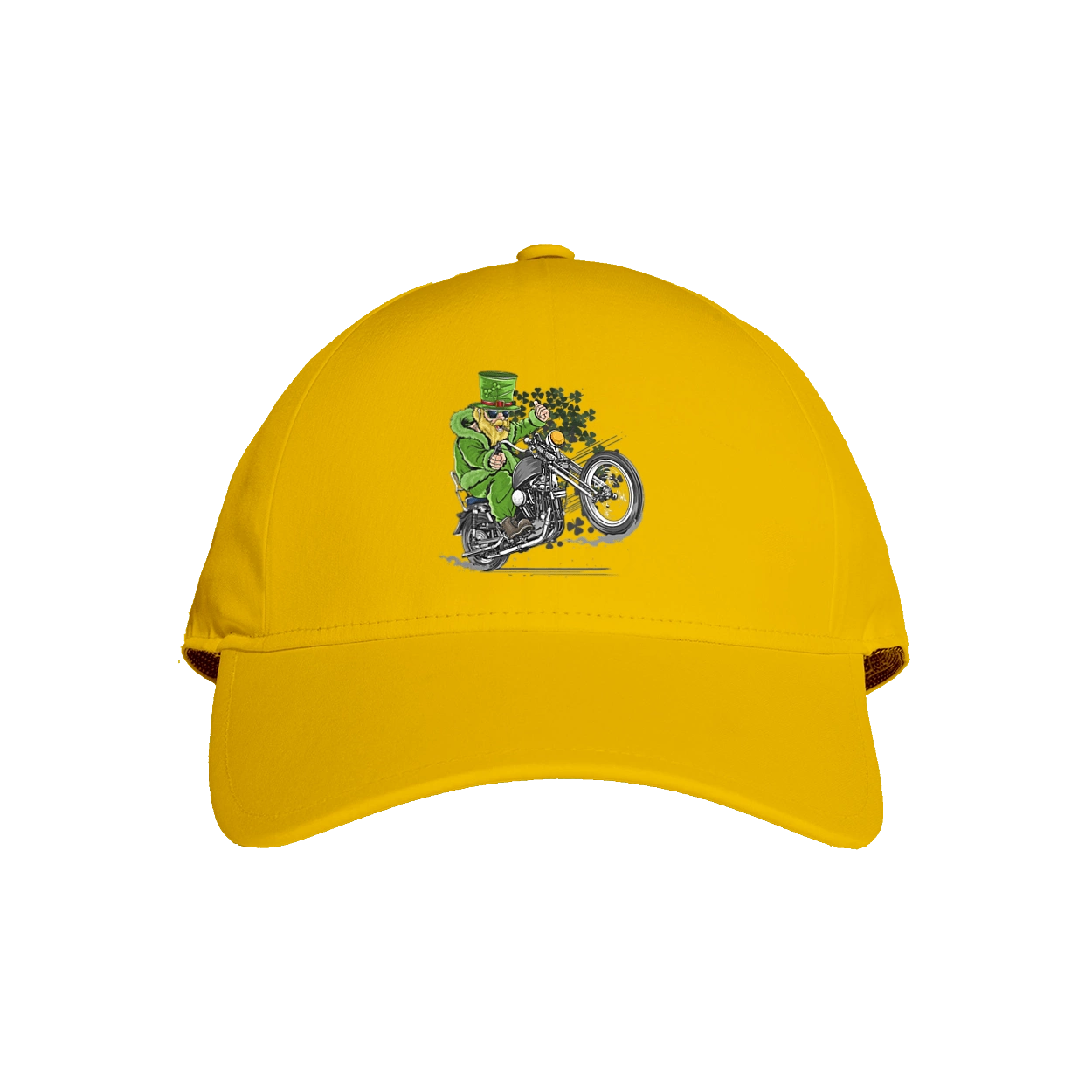 Patrick On A Motorcycle