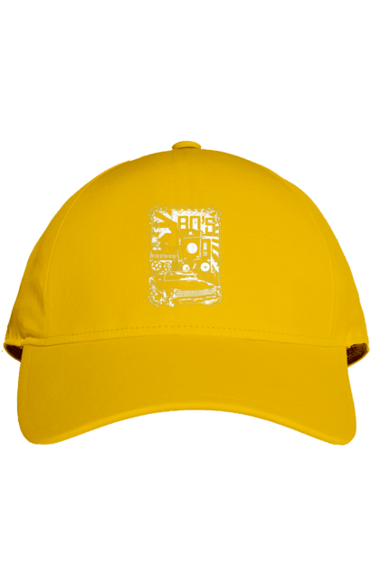 Кепка з принтом "80 Е, Машина І Музика". 80, 80ті, машина, музика. 2070702