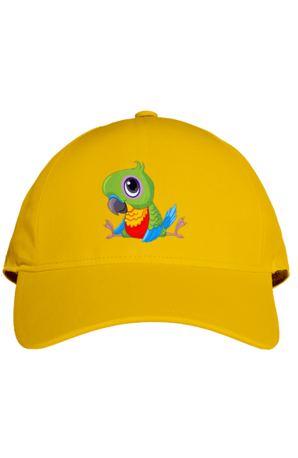 Кепка з принтом "Папужка". Мило, папуга. 2070702