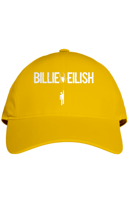 Кепка з принтом "Біллі Айліш". Біллі айліш, логотип біллі айліш, принт біллі айліш, співачка біллі айліш. 2070702