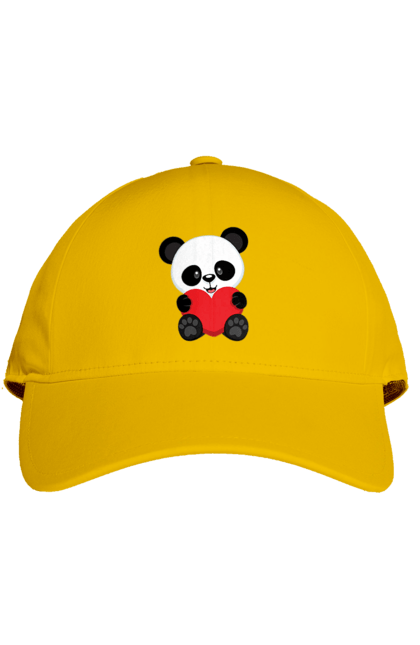 Кепка з принтом "Панда". Panda, медведь, мишка, панда. aslan