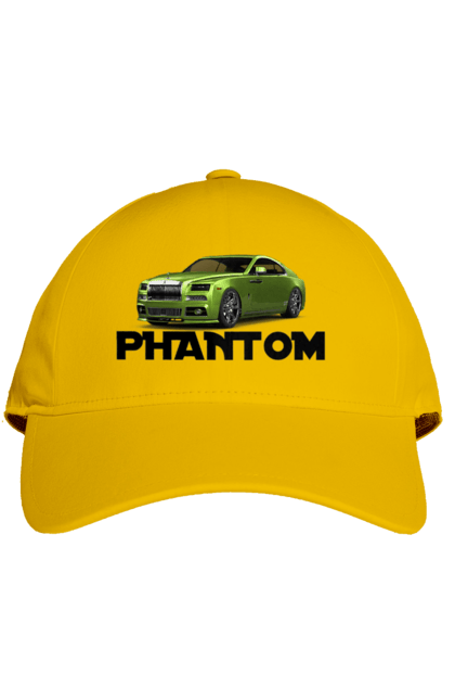 Кепка з принтом "Ролс ройс". Авто, автомобіль, люкс клас, ролс ройс, седан, фантом. 2070702