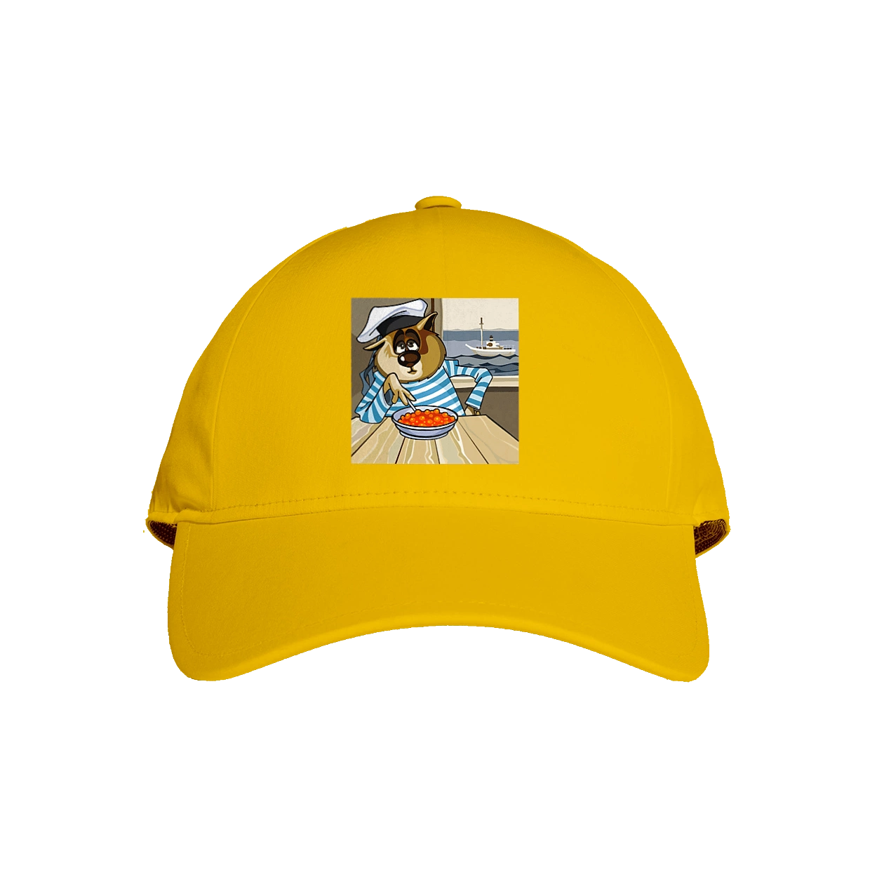 Cat Sailor, On The Ship Eats Red Caviar