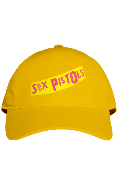 Кепка с принтом Sex Pistols. Sex pistols, группа, музыка, панк, панк-революция, панк-рок, рок. 2070702