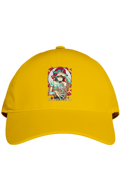 Cap with prints Naruto Sasori. Anime, character, manga, naruto, ninja, sasori, tv series. 2070702