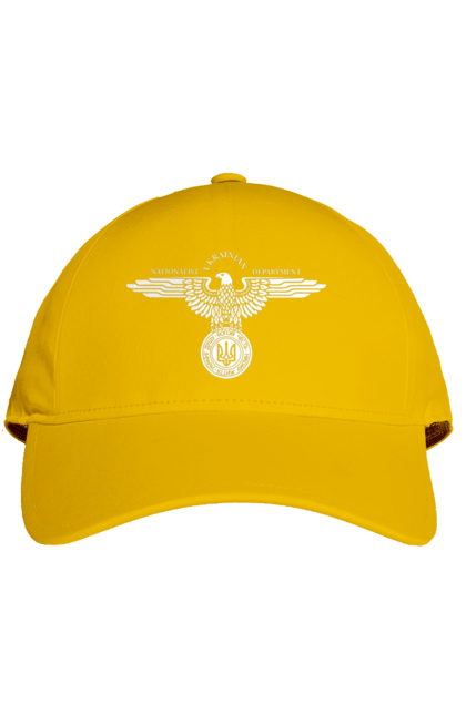 Кепка з принтом "Орел і Тризуб". Герб, герб україни, орел, патріотичне, україна, українська символіка, українське. 2070702