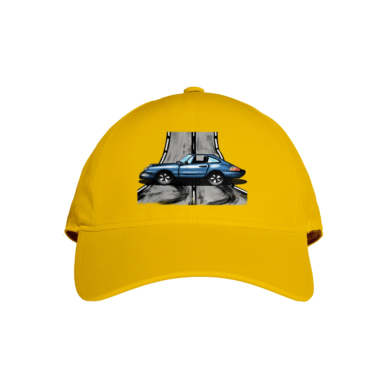 Sports Car On The Road