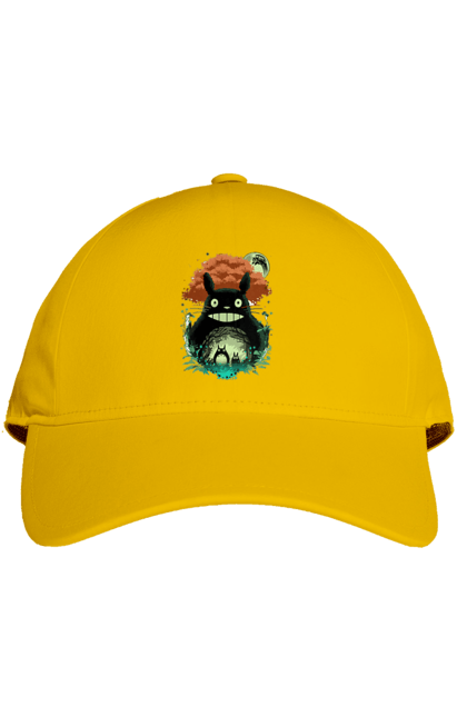 Cap with prints Totoro. Adventures, anime, comedy drama, fantasy, film, my neighbor totoro, tv series. 2070702