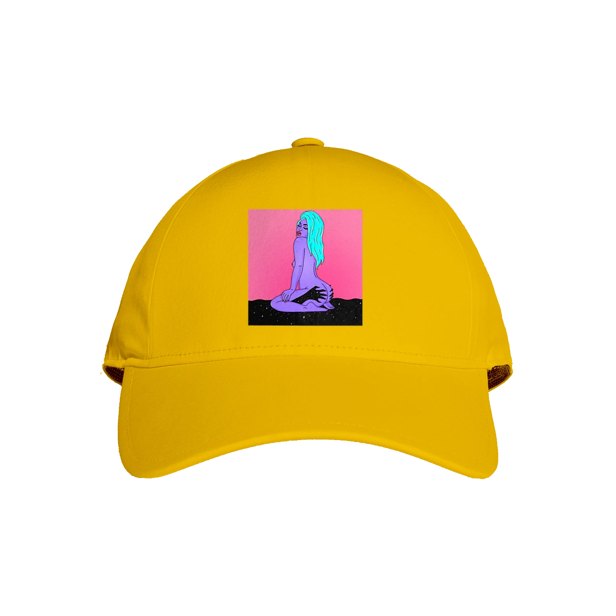 Purple Girl In Hands