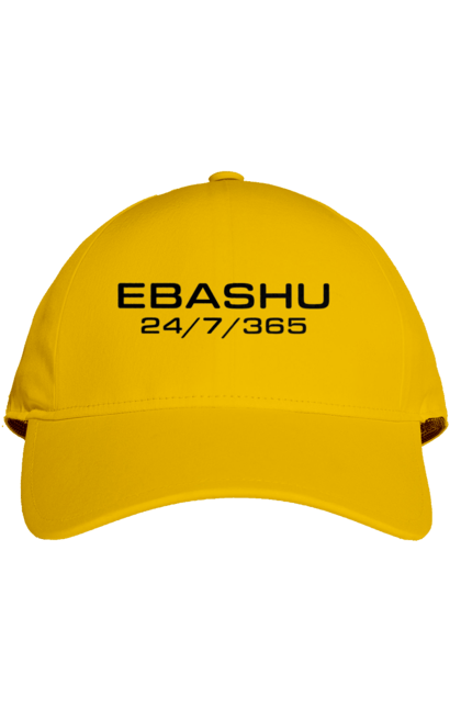 Кепка з принтом "Ебашу". Актуальне, гумор, ебаш, ебашу, мем, прикол, робота, смішна. 2070702