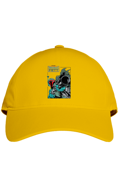 Cap with prints Boba Fett. Bob fett, boba fett, clone, head hunter, star wars. 2070702