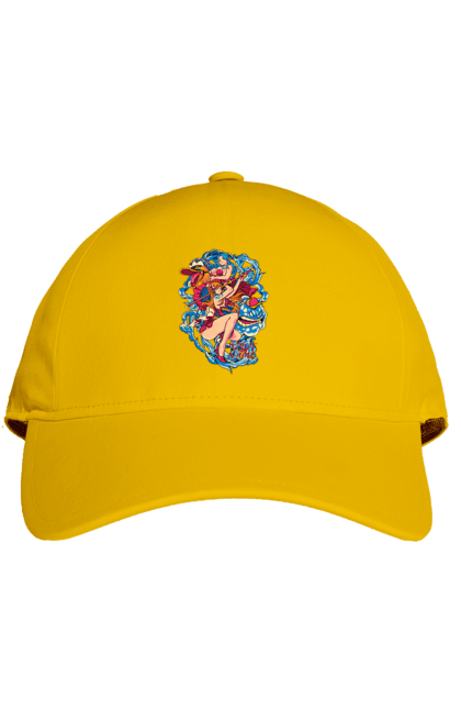 Cap with prints One Piece Nami. Anime, cat burglar, manga, nami, one piece, straw hat pirates. 2070702