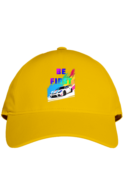 Кепка з принтом "Гонка". Автомобільний, гонка, спортивна машина, спортивний автомобіль. 2070702