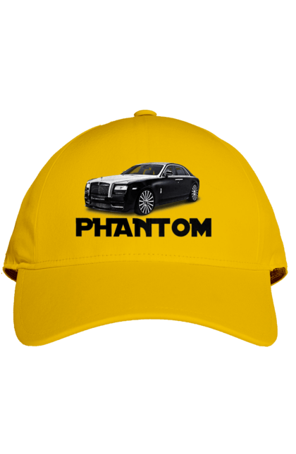 Кепка з принтом "Ролс ройс". Авто, автомобіль, люкс клас, ролс ройс, седан, фантом. 2070702