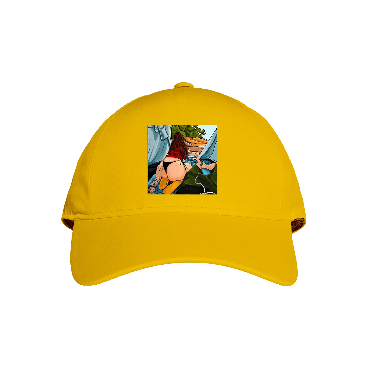 Rest With Favorite In The Tent