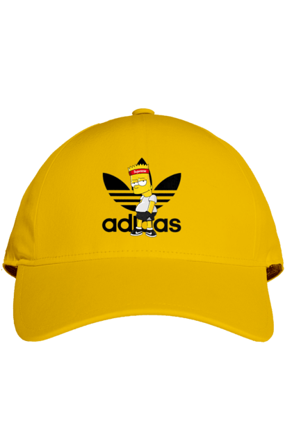 Кепка з принтом "Adidas Барт". Adidas, bart, адідас, барт, мультфільм, серіал, сімпсон. 2070702