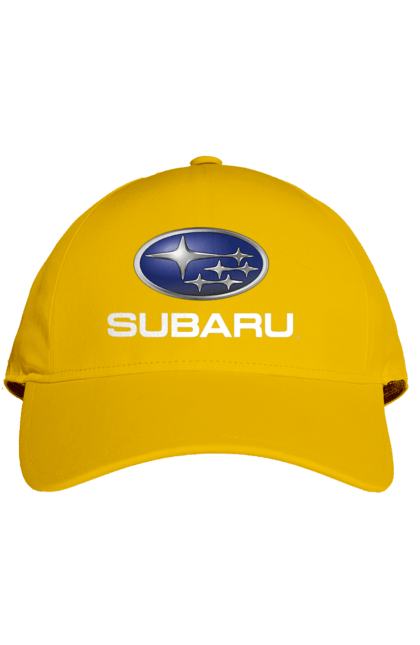 Cap with prints Subaru 2 Wh. Auto, logotype, subaru. 2070702