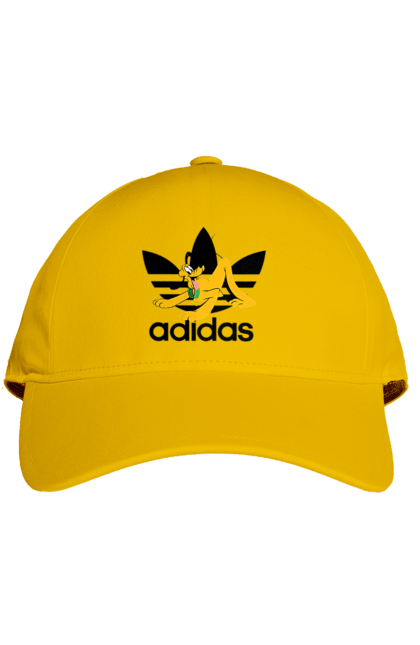 Кепка с принтом Adidas Плуто. Adidas, pluto, адидас, мультсериал, плуто, сериал, собака. 2070702