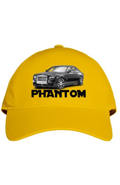 Кепка з принтом "Рнолс ройс". Авто, автомобіль, люкс клас, ролс ройс, седан, фантом. 2070702