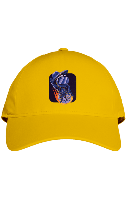 Кепка с принтом Космо биткоин. Бинарный, биткоин, биткойн, валюта, деньги, крипто, программист, хакер. 2070702