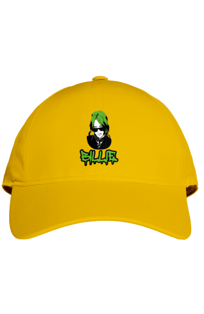 Кепка з принтом "Billie Eilish". Активістка, біллі айліш, мизукант, права, співачка, тварини. 2070702