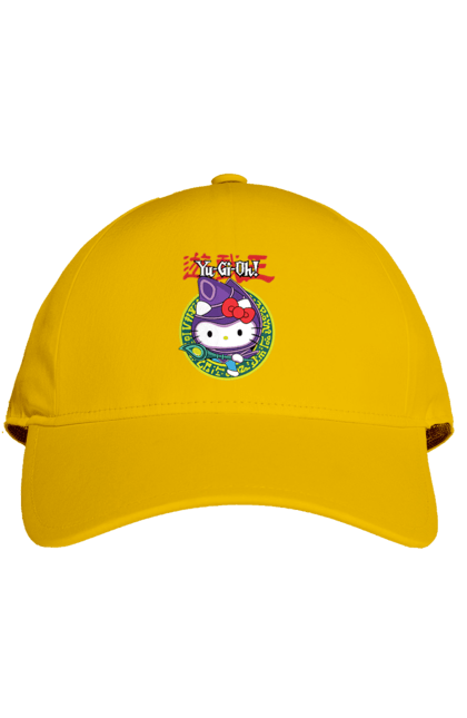 Cap with prints Yu Gi Oh! Hello Kitty. Brand, cat, character, hello kitty, kitten, yu gi oh, yugio. 2070702