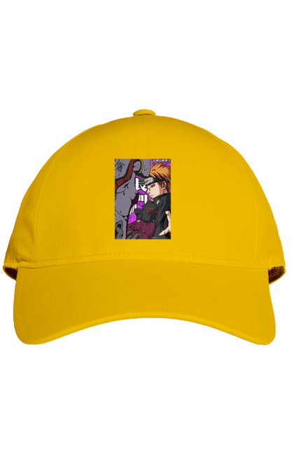 Cap with prints Naruto Yahiko. Akatsuki, anime, character, manga, naruto, ninja, pain, tv series, yahiko. 2070702