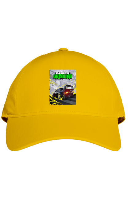 Cap with prints Need for Speed Unbound. Heat, need, need for speed, nfs, speed, unbound. 2070702