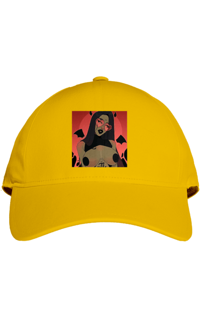 Cap with prints Devil With Tits. Devil, naked, tits. 2070702